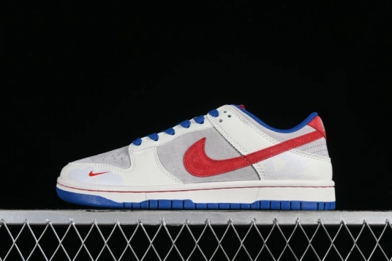Nike SB Dunk Low Chinese New Year Limited Edition - Red Fortune Sky High Anniversary Premium Custom Low-Top Casual Sneakers - CR8033-504