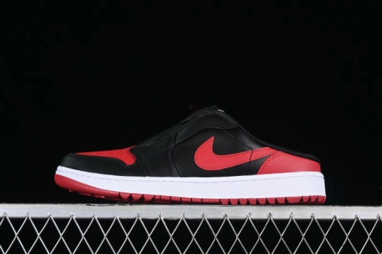 Nike Air Jordan 1 Mule Golf Shoes with Memory Foam and Rotational Traction Outsole - FJ1214-001
