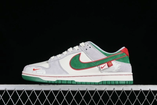 Nike SB Dunk Low Chinese New Year Limited - Azure Dragon Anniversary High-End Custom Low-Top Casual Skate Shoes - CR8033-505