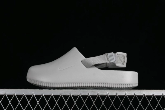 Nike Calm Slide Mule Comfortable Foam Sandals with Textured Footbed - FB2185-100