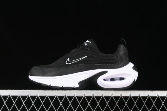Nike Air Max Portal Retro Running Shoes with Air Cushion - HF3053-001