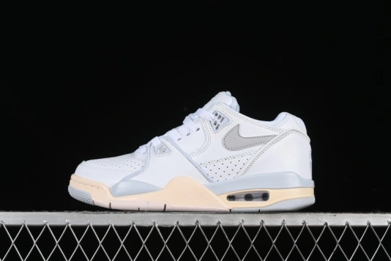 Nike Air Flight 89 Low Basketball Shoes with Air Cushion - HF6843-101