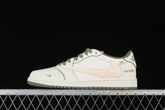 Nike Travis Scott x Fragment Design x Air Jordan 1 Low OG SP AJ1 Retro Sneakers - DM7866-017