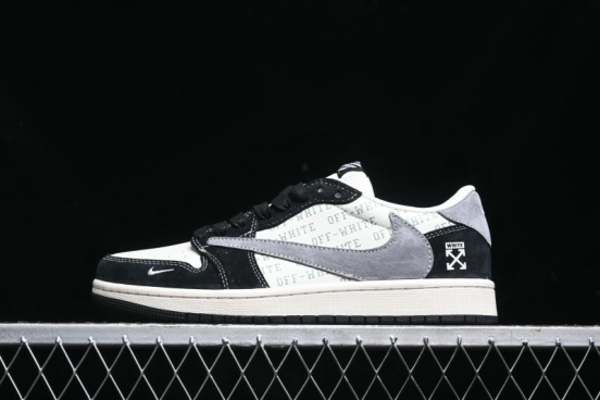 Nike Travis Scott x Fragment Design x Air Jordan 1 Low OG SP Sneakers - SJ2068-108