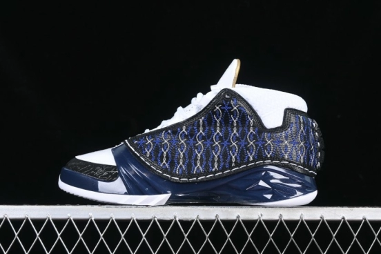 Nike Air Jordan 23 AJ23 Mid Retro Casual Basketball Shoes with Visible Air Cushion - 318376-011