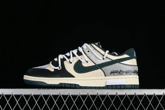 Nike Dunk Low Panda Prank Universe Exploration - Star Trek Mocha SB Strap Low-top Casual Sneakers - FQ8080-133