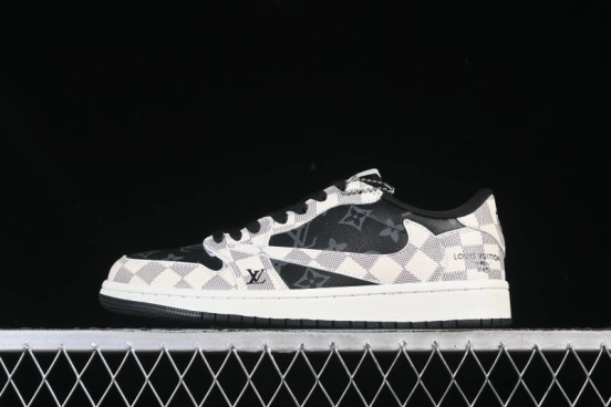 Nike Travis Scott x Fragment Design x Air Jordan 1 Low OG SP AJ1 Low-top Casual Sneakers - SC0601-050