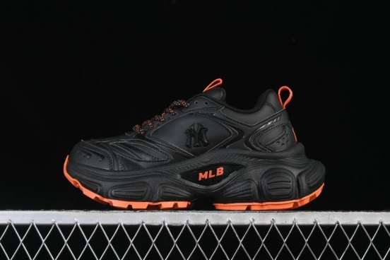 New York MLB Chunky Winner A High-Top Casual Running Shoes with Elevated Sole - 3ASHW005N50ORD