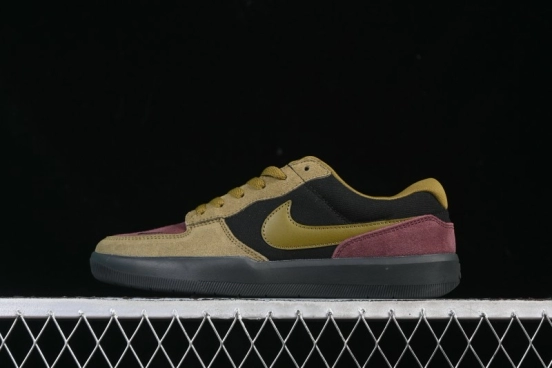 Nike SB Force 58 Retro Skateboarding Shoes with Durable Suede Upper - DV5477-008