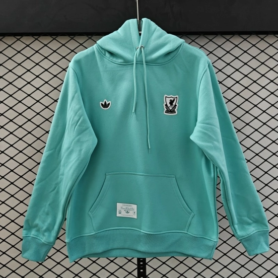 25/26 Liverpool Embroidered LogoHoodie 7 Colors
