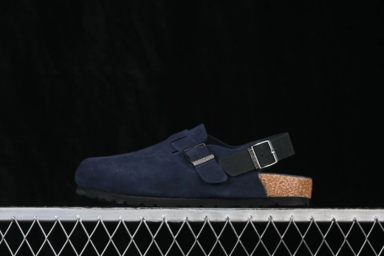 Birkenstock Arizona Soft Footbed Sandals with Sheepskin Lining and Cork-Latex Midsole - 1030668