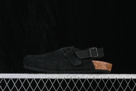 Birkenstock Sheepskin Lined Soft Footbed Sandals with Cork-Latex Midsole - 1028337