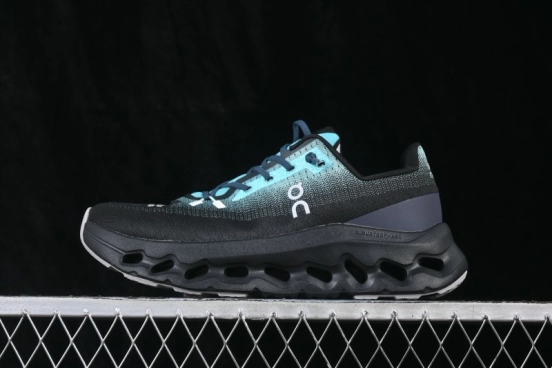 On Cloudtilt Comfortable Slip-Resistant Low-Top Casual Urban Running Shoes Black Light Green