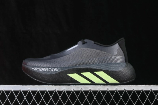 Adidas HKOUMORIS Hyperboost Grey Black Unisex Running Sneakers