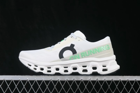 On Cloudmonster 3 On Running Comfort Anti-Slip Wear-Resistant Cushioned Running Shoes Ivory - Ivory