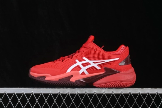 Asics Court FF 3 Novak Retro Breathable Cushioned Casual Running Shoes - 1041A362-962