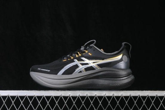 Asics Gel-Nimbus 28 Retro Breathable Casual Running Shoes with Cushioning - 1011C343-001