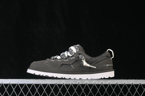 UGG Minimel Low Profile Sneaker Leather Sheepskin Lining Comfortable Casual Shoes - 1175301 DNSS