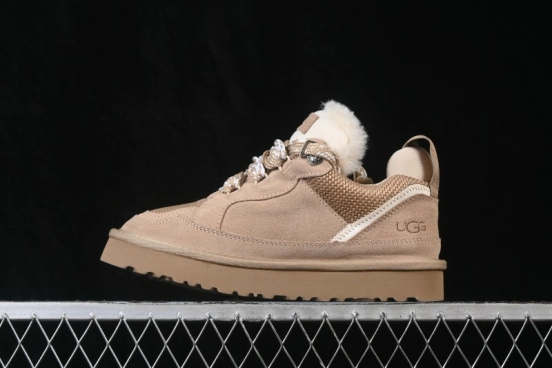 UGG Classic Ultra Mini Treadlite Dual-Tone Lace-Up Low-Top Casual Shoes - 1144032 SAN