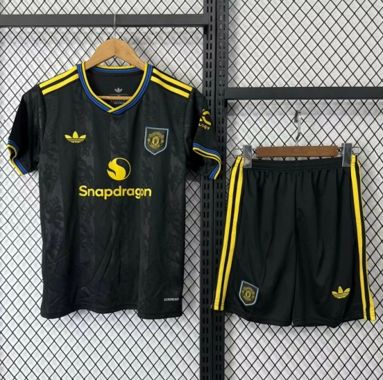 25/26 Kids Manchester United THIRD Size 16-28 Jersey