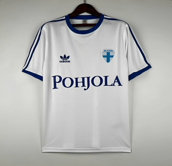 Retro 1982 Finland Home Jersey
