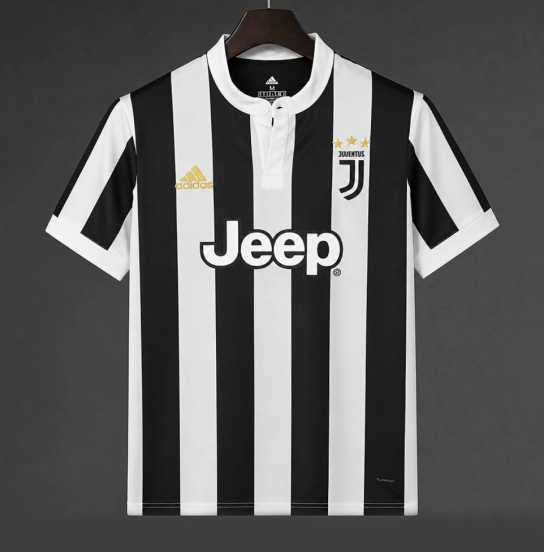 Retro 17/18 Juventus Home Jersey