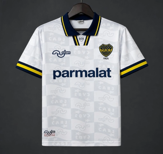 95/96 Retro Boca Juniors Away Jersey