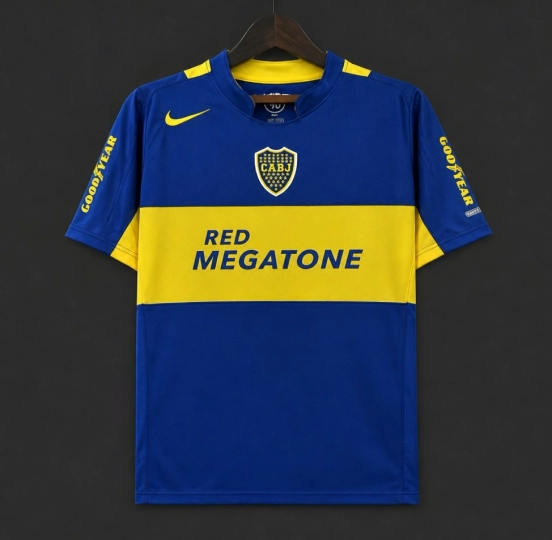 Retro 04/05 Boca Juniors Home Jersey