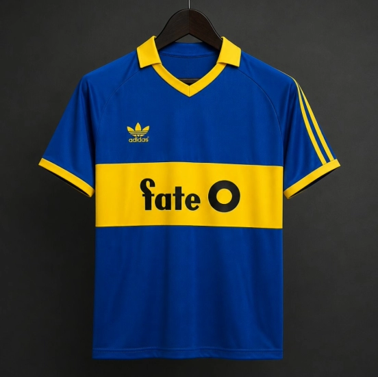 Retro 86/88 Boca Juniors Home Jersey
