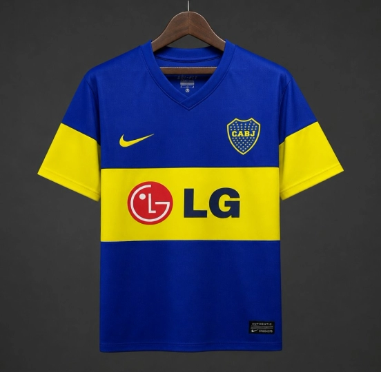 11/12 Retro Boca Juniors Home Jersey