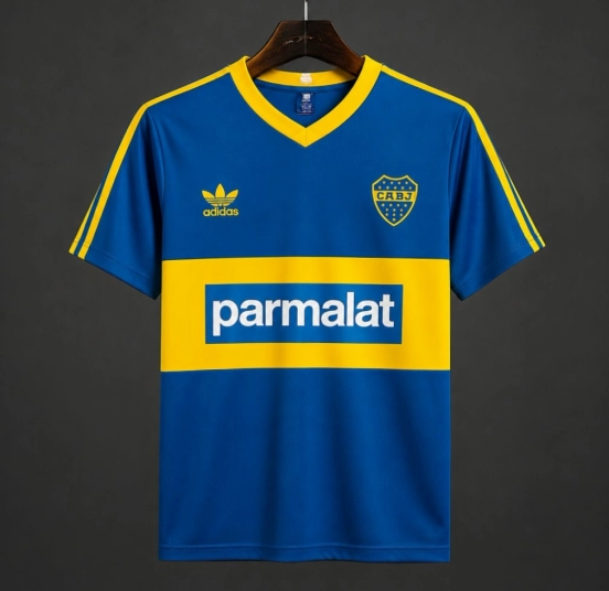 Retro 91/92 Boca Juniors Home Jersey