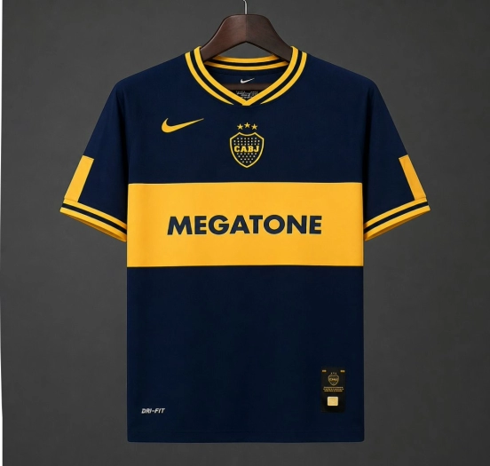 Retro 06/07 Boca Juniors Home Jersey