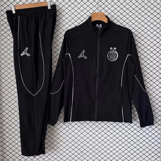 26/27 PSG Black Training Tracksuit