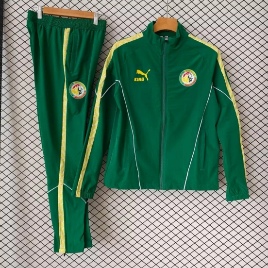 26/27 Senegal Green Training Tracksuit