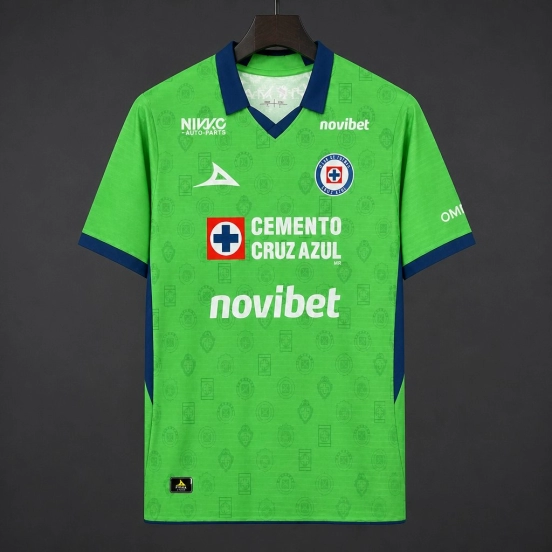 26/27 Cruz Azul Goalkeeper 1 Green Jersey