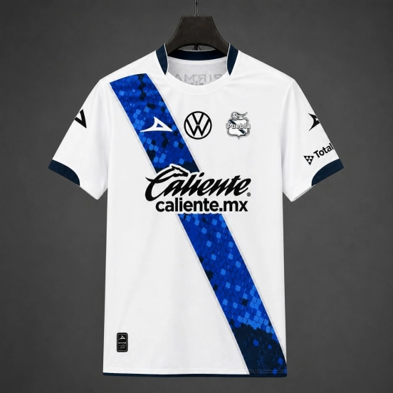 26/27 Club Puebla Home Soccer Jersey