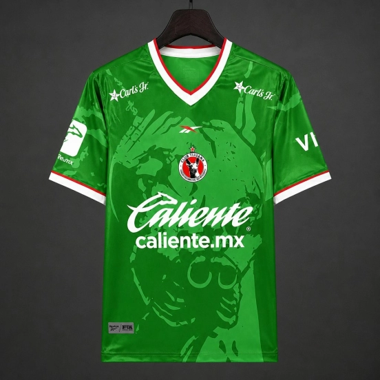 26/27 Tijuana Third Green Jersey