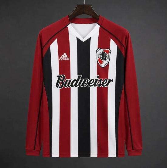 Retro 05/06 River Plate Away Long Sleeve Jersey