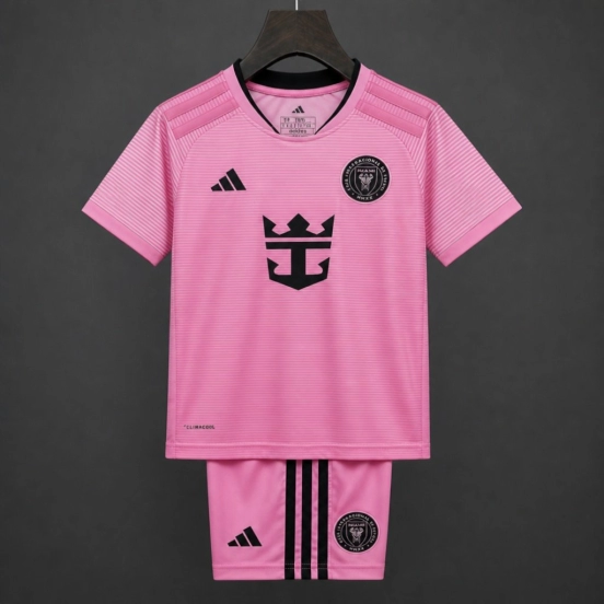 26/27 Kids Inter Miami Home Pink Jersey