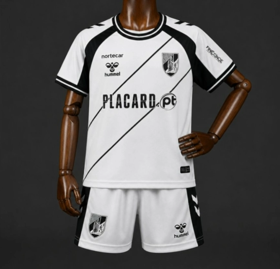 26/27 Kids Vitoria SC Home White Jersey Kit