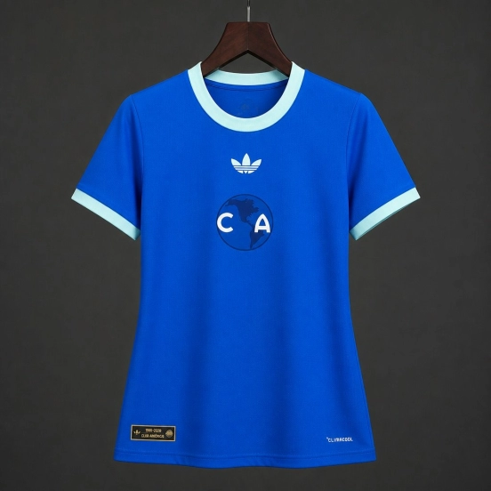 26/27  Women Club America 110 Years Anniversary Blue Jersey