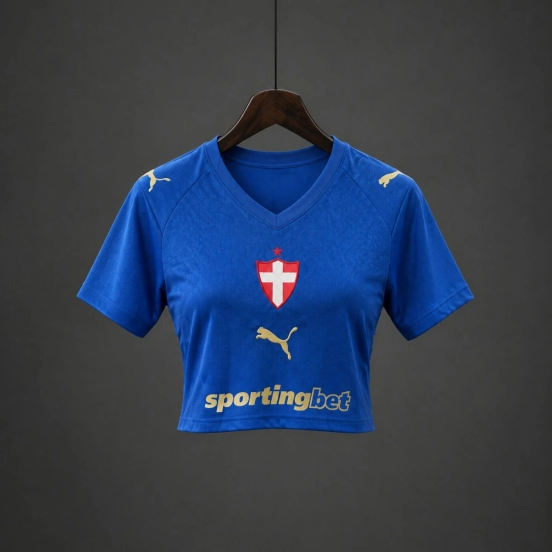 26/27 Women Palmeiras Third Blue Crop Jersey