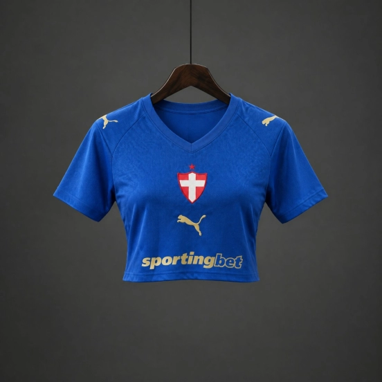 26/27 Women Palmeiras Third Blue Crop Jersey