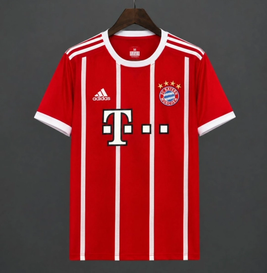 17/18 Retro Bayern Munich Home Jersey