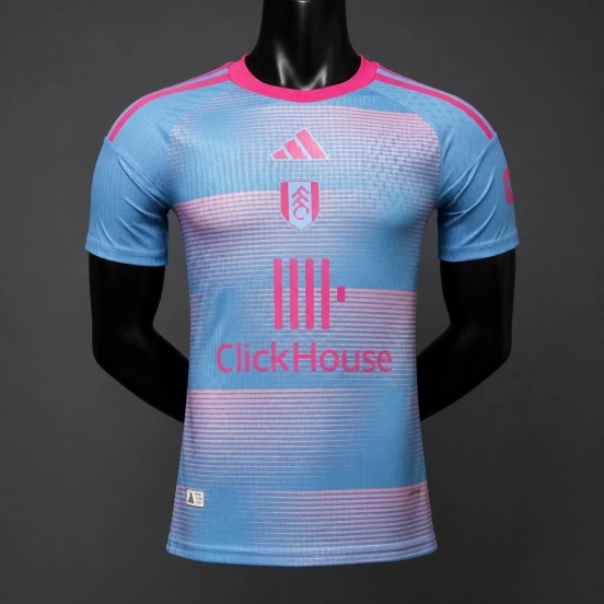 Player Version 26/27 Fulham FC Third Blue Pink Jersey