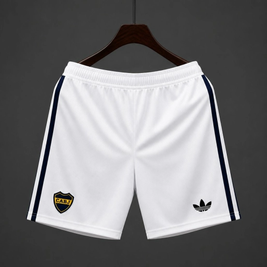 26/27 Boca Juniors Away White Shorts
