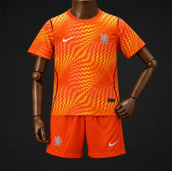 26/27 Kids Chelsea Goalkeeper 2 Orange Jersey