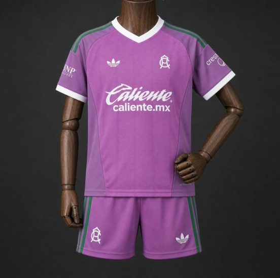 26/27 Kids Club America Goalkeeper 5 Purple Jersey Kit
