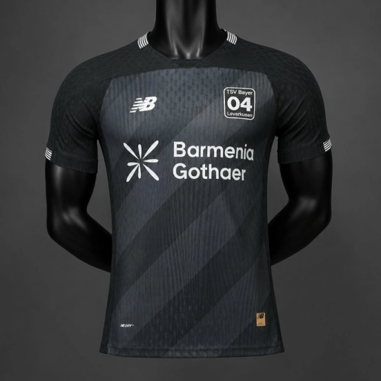Player Version 26/27 Bayer 04 Leverkusen Third Black Jersey