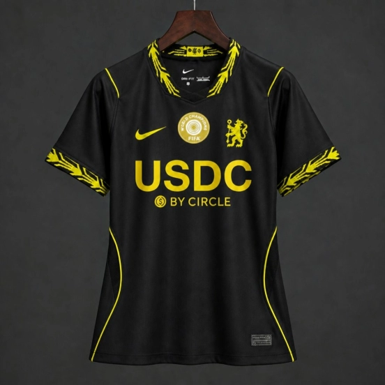 26/27 Women Chelsea Away Black Jersey
